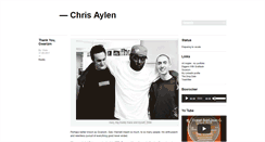 Desktop Screenshot of chrisaylen.com